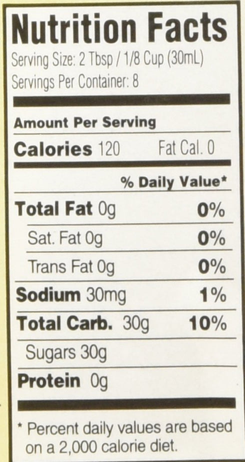 Wholesome Sweeteners 7.7-Ounce Organic Light Corn Syrup, Non GMO, Gluten Free & Vegan, for Baking and Glazing, 1 Pack...