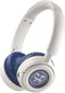Wireless On-Ear Headphones Bluetooth with Microphone, Lightweight Foldable Wireless Headphones Built-in LED Lights, FM Radio, Micro SD/TF Slot for...