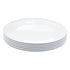 Amazon Basics Melamine (Plastic) Plate, 6 Piece Set, 10.5 in, White (Previously AmazonCommercial brand)...