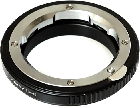 Fotasy Pro Leica M Lens to E Mount Adapter, Leica M E Mount, FE Leica M Adapter, Compatible with Sony a7 a7R a7s II III IV a9 a7c Alpha 1 a6600 a6...