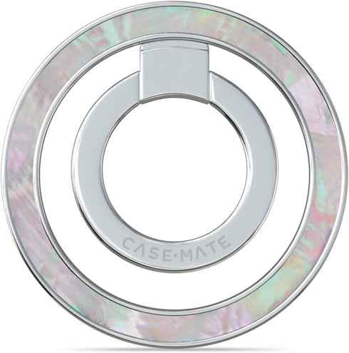 Case-Mate Magnetic Phone Ring Holder & iPhone MagSafe Stand | Removable MagSafe Ring Phone Holder for Hand | Thin Collapsible MagSafe Phone Grip R...