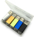 USB Flash Drives 2.0 Metal Key Pack of 5 Colors (512MB,Not GB,Smaller Than 1GB,Blank)...