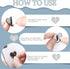 12 Pcs Cell Phone Charm Hook Finger Rings Adhesive Phone Finger Grip Loop Stand Metal Phone Charm Rings Sticky Heart Ring Phone Holder Heart Phone...