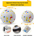 Dog Balls Toys for Aggressive Chewers, Indestructible Bouncy Floating Balls for Dogs to Fetch, Durable Solid Rubber Ball for Training (2 PCS)...