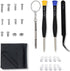 Eyeglass Repair Kit with Anti Slip Glasses Nose Pad Replacement and Glasses Screws, Tool Kits for Sunglass, Eye Glass Repairing Kit with Eyeglass ...
