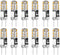 G4 LED Light Bulbs G4 Bi-Pin Base 1.5W (Equivalent to 20W Halogen Bulb) AC/DC 12V Warm White 3000K LED Bulbs for Landscape Ceiling Under Counter P...