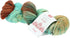 Lana Grossa Hand Dyed Meilenweit 100 Merino Rainbow Yarn, 616 Vipin......