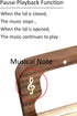 Sinzyo Vintage Wood Carved Mechanism Musical Box Wind Up Music Box Gift for Christmas Merry Go Round of Life Music Box(Musical Note Walnut Box)...