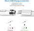 Stylus Pens for Touch Screens, Active Pencil Smart Digital Pens Rechargeable Fine Point Stylist Compatible with Apple iPad and Other Tablets (Whit...