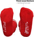 Luwint Kids Soccer Socks, Children Knee High Sport Socks, Red...