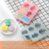 2 Pack Halloween Silicone Cake Mold Pumpkin Bat Skull Ghost Shape Silicone Mold for Chocolate Candy Gummy Jello Ice Cube Crayon Melt Biscuits, Soa...