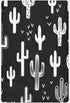 Black and White Cactus Crib Sheets - Stretchy Fitted Crib Sheets for Boys Girls, Unisex Cozy Baby Crib Sheet 28 x 52 x 9 Inches...