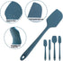 Silicone Spatula Set, 5-Piece Heat Resistant (600°F) Food Scraper, One-Pieces Seamless Design, Perfect for Cooking Mixing & Baking - BPA Free and ...