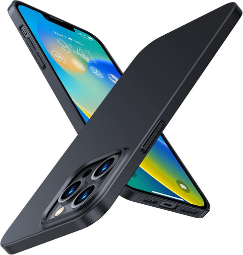 TORRAS Slim Fit for iPhone 12 Pro Max Case Ultra-Thin Cover with Non-Slip Grip & No Fingerprint Hard Plastic Super Slim Phone Case for iPhone 12 P...