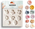 KEOKER Flower Polymer Clay Molds - 1 Pcs for Jewelry Making, Polymer Clay Molds for Earrings Decoration (Medium Flower)...