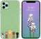 JOYLAND Funny Cute Cats Dog Paws Phone Case for iPhone XR Mustard Green Silicone Cover Avocado Green Animals Cartoon Cover Full Protective Soft Ru...