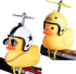 Lovely Yellow Duck Bike Bell, Kids Bike Horn, Rubber Yellow Duck Bicycle Accessories with LED Light - for Kids Toddler Children Adults Sport Outdo...