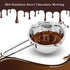 1000ML Double Boiler Pot Set Stainless Steel Melting Pot For Chocolate, Candle and Candy Making (34oz)...