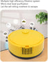 Fdit Robot Vacuum Cleaner, Mini Automatic Avoidance USB Charging Smart Sweeping Robot for Wooden Flooring for Carpet (Yellow)...