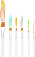 Cake Painting Brushes Set from E-Kongton, Food Safe Paint Brushes Fondant Sugar DIY Tools Set, Soft Synthetic Brush Material, Easy to Use & Easy t...