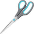 8.5" Scissors, Stainless Steel Blades, Soft Grip Handle, Suitable for Households,Offices and Schools, All Purpose, Blue/Grey...
