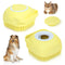 Bath Brush Silicone, Massage Soft Brush Dog Cats, Pet Massage Brush Bubble Brush Yellow...
