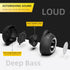 USB Computer Speakers for Desktop PC | Portable Plug-N-Play Laptop Speakers with Dynamic RGB Light, Ultra-Clear Sound, Loud Volume, Deep Bass, Tou...