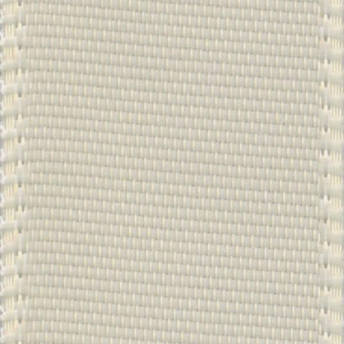 Offray 5/8" Wide Double Face Satin Ribbon, 6 Yards, Ivory White...