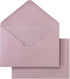 PONATIA 50 Pack A4 Envelopes, 4 1/4 x 6 1/8 Inches Dusty Rose Envelopes Perfect for Gift Cards, Wedding Details Cards, Thank You Cards and any 4x6...