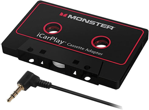 Monster MBL 800 CAS-ADPT V2 WW High Performance 800 Cassette Adapter to 1/8" Mini 3 Feet...