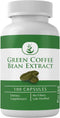 PURE ORIGINAL INGREDIENTS Green Coffee Bean Extract, (100 Capsules) Always Pure, No Additives Or Fillers, Lab Verified...