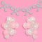 xo, Fetti Party Decorations Pink Latex + Iridescent Foil Bow Balloons - 20 pk | Bachelorette Decorations, Bow Birthday Party, Bridal Engagement De...
