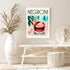 Iconic Negroni cocktail poster MIX & MATCH Bar Cart Decor With cocktail recipes bar pictures wall Art decor Canvas Print Kitchen Club Apartment Ho...