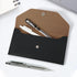 Carrotez Money Envelopes for Cash (PU Leather) Cash Envelopes for Travel and Budgeting, Reusable Cash Envelope Wallet, 1 ea, No Letter Engraving -...
