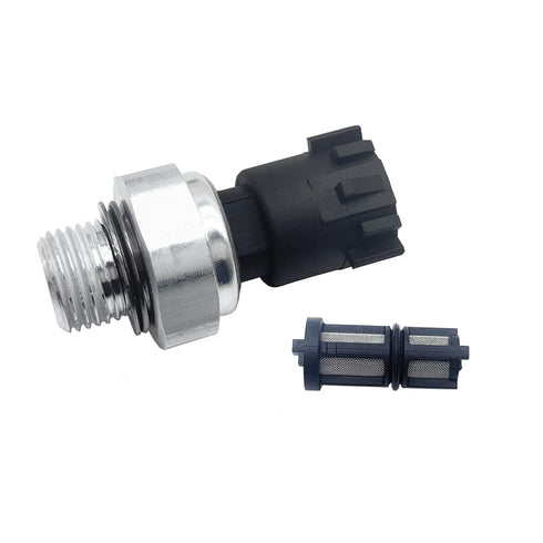 12673134 Oil Pressure Sensor, Engine Oil Pressure Sensor Switch Sending Unit with Screen Filter Compatible with Chevy Silverado Suburban Tahoe GMC...