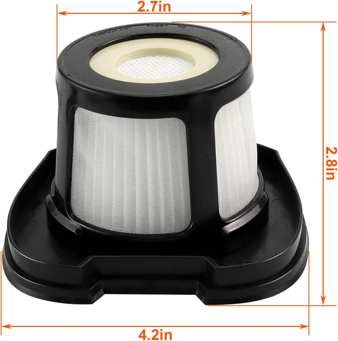3 Pack Handheld Vacuum Filter for Bissell Pet Hair Eraser Lithium Ion Hand Vacuum filter Replacement 2390 2390A 2389 2579 2284W Replaces 1614203 1...