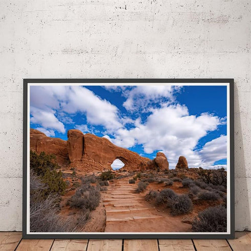 Landscape DIY 5D Diamond Painting Set National Park Utah USA Round Drill Rhinestone Embroidery Arts Craft for Home Wall Decoration 12x16 Inch...