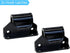 Retractable Baby Gate Replacement Parts Kit (Black) Retractable Baby Gates Full Set Wall Mount Accessories Retractable Dog Gate Baby Gate Hardware...