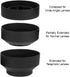 55mm Soft Rubber Lens Hood for Sony Alpha a7, Alpha a7 II, Alpha a7 III Camera with 28-70mm Lens, a6600 Camera with 18-135mm Lens...