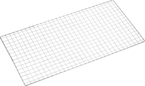 Square BBQ Grill Net 7.9"x15.7" Galvanized Iron Barbecue Mesh Mat for Baking Smoking Charcoal Grilling Roasting...