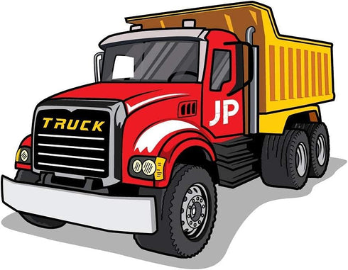 Jayd Products - 12 Large Construction Trucks and Traffic Cones Cutouts, Construction Party Decorations, Wall Decor For Kids, Classroom Decorations...