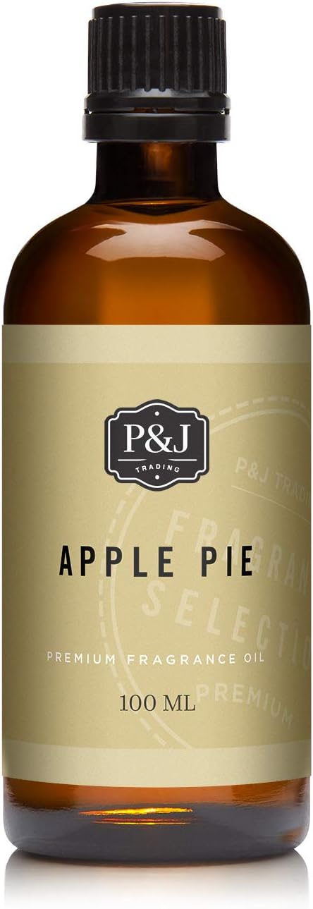 P&J Trading Fragrance Oil | Apple Pie Oil 100ml - Candle Scents for Candle Making, Freshie Scents, Soap Making Supplies, Diffuser Oil Scents...