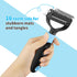 Dog Grooming Brush for shedding with 2 in 1 Professional Deshedding Tools and UNDERCOAT Rake for Long and Short Haired Dogs with Double Coat with ...