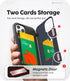 GOOSPERY for iPhone 12 Pro Max 6.7"(2020) Card Holder Wallet Case, Easy Magnetic Door Closure Protective Dual Layer Bumper Sturdy Phone Back Cover...