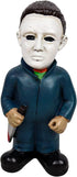 Horror Movie Garden Gnomes Statue Michael Myers Action Figure Collectibles Jason Freddy Nightmare Figurines Halloween Lawn Outdoor Decor (A.Michae...