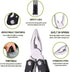 14 in 1 Multitool Pliers Gives One Whistle as a Gift, Professional Pocket Pliers from Wife Daughter to Father Boyfriend Husband on Christmas, Birt...
