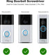 Ring Screwdriver Bit Set for Battery and Wifi Access - Fits All Ring Video Doorbell Models (Blue)...