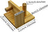 Enyuwlcm Wood Desktop Tape Dispenser for Office Multifunction Tape Dispenser with Tape Holder Attach Non-slip Mat 1 Pack...