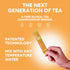 Cusa Tea & Coffee | Premium Instant Mango Green Tea With Real Fruit & Spices | Organic Leaves Drink Mix Packets | Hot or Iced Tea (30 Single Servi...