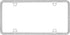 Cruiser Accessories 18130 Diamondesque License Plate Frame, Chrome/Clear...